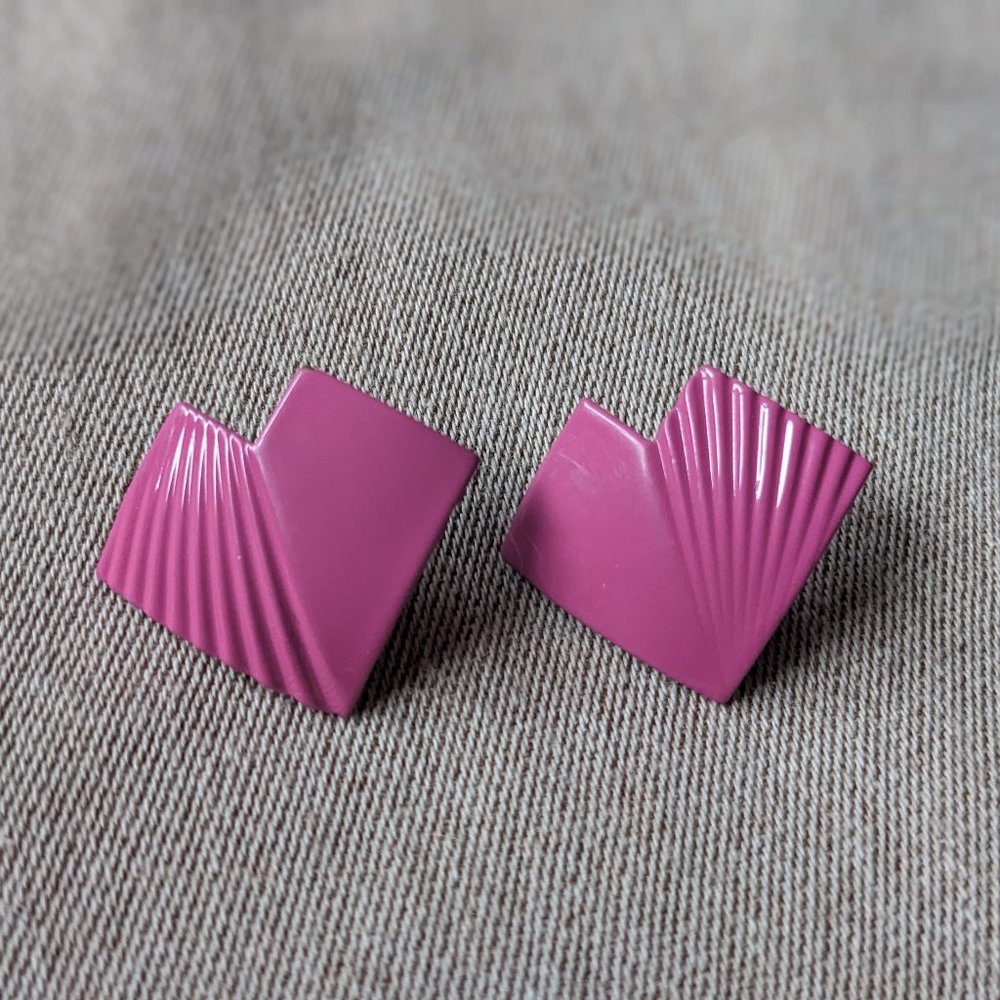 Pink Vintage Earrings